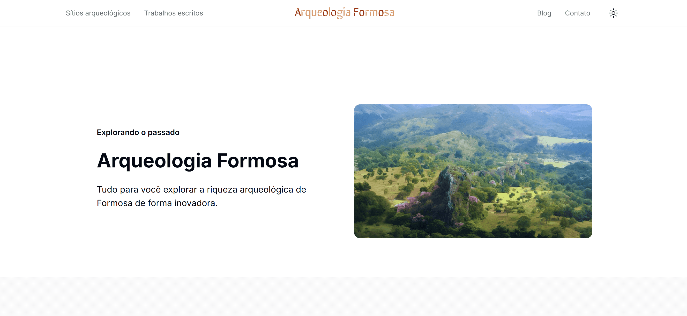 Arqueologia Formosa detail